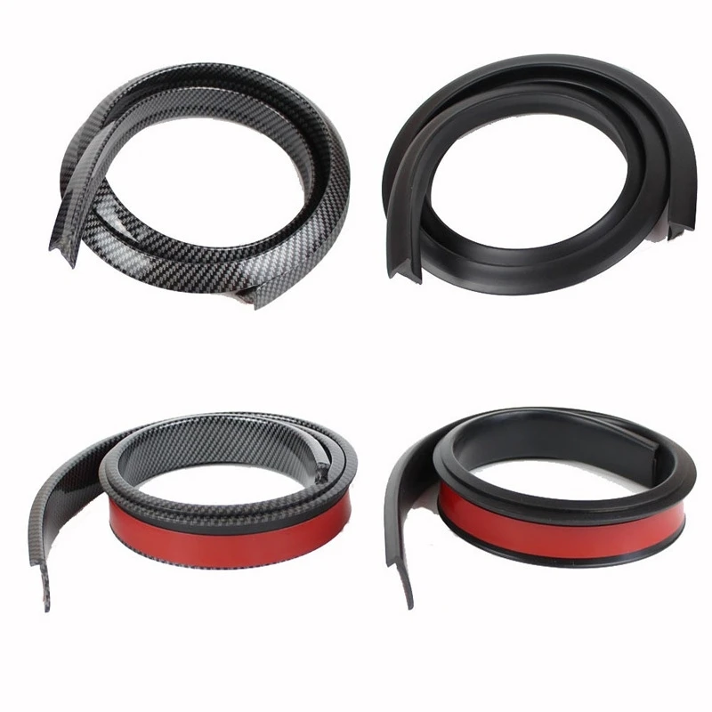 

Car Wheel Arch Bumper 1.5M Anti-Collision Strip 2/3.5/4.5CM Rubber Universal Anti-Scratch Protection Strip Bumper Trim Accessory