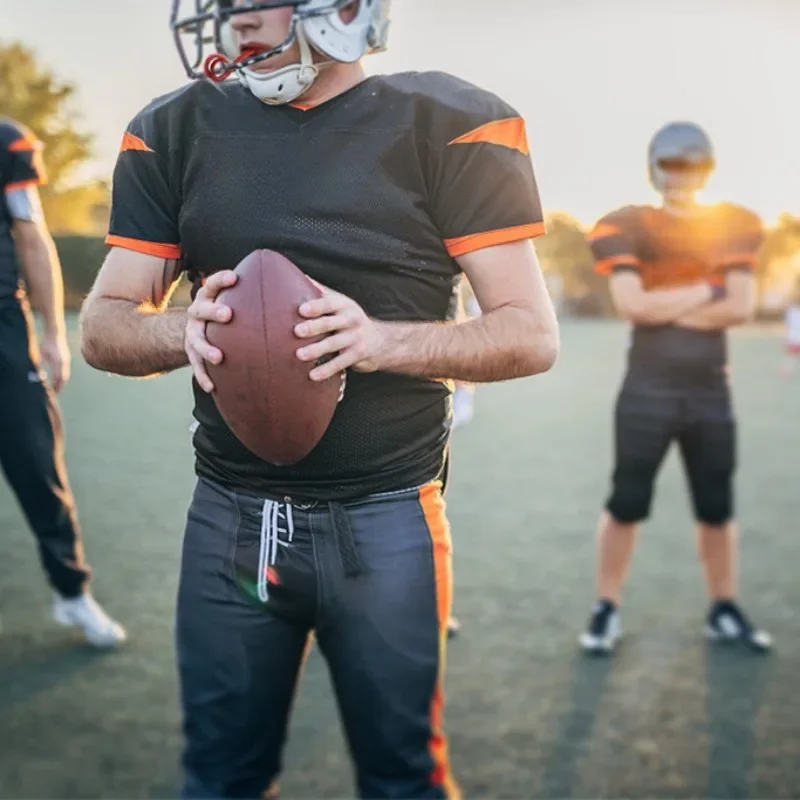 American Football Strapping Style Silicone Teeth Protection Free Sparring Teeth Protective Gears Boxing Braces