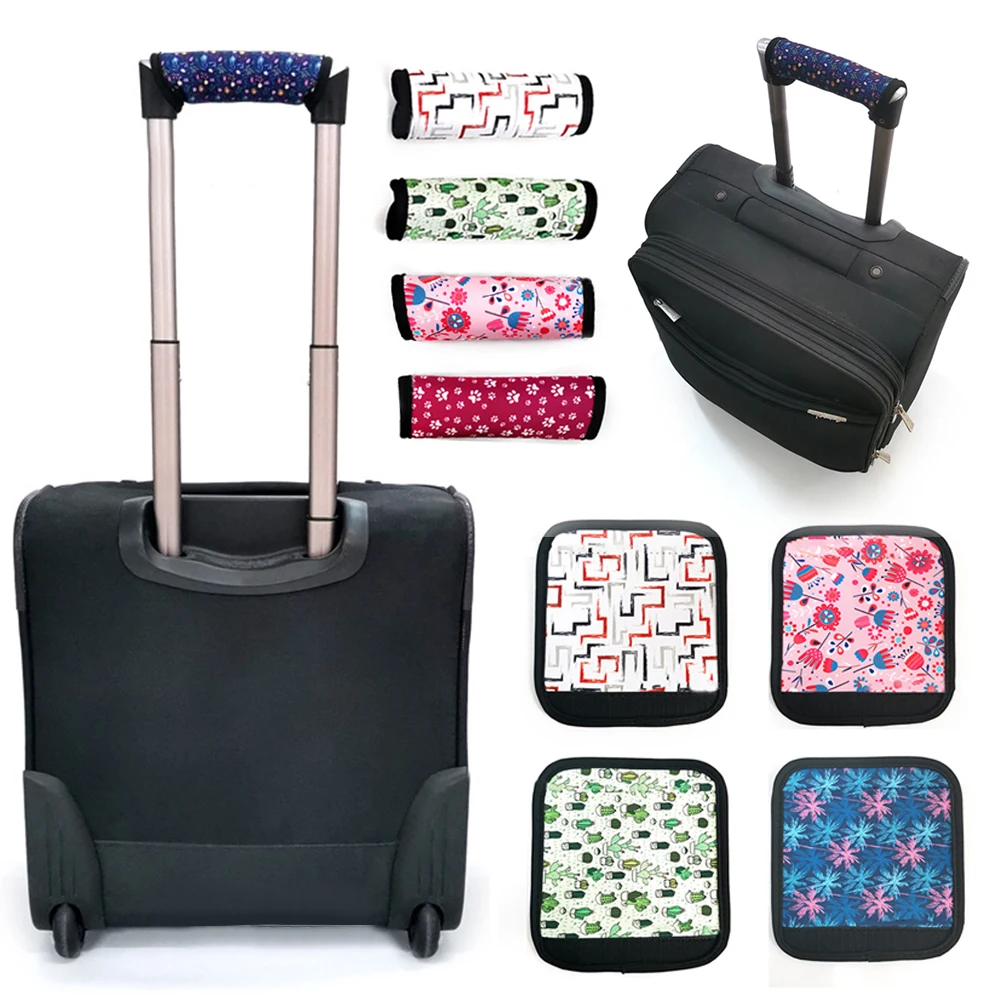 

Мягкая Неопреновая Крышка для ручки троллейки, чехол для рукоятки, чехол для подлокотника коляски, защитный чехол для дверной ручки автомобиля