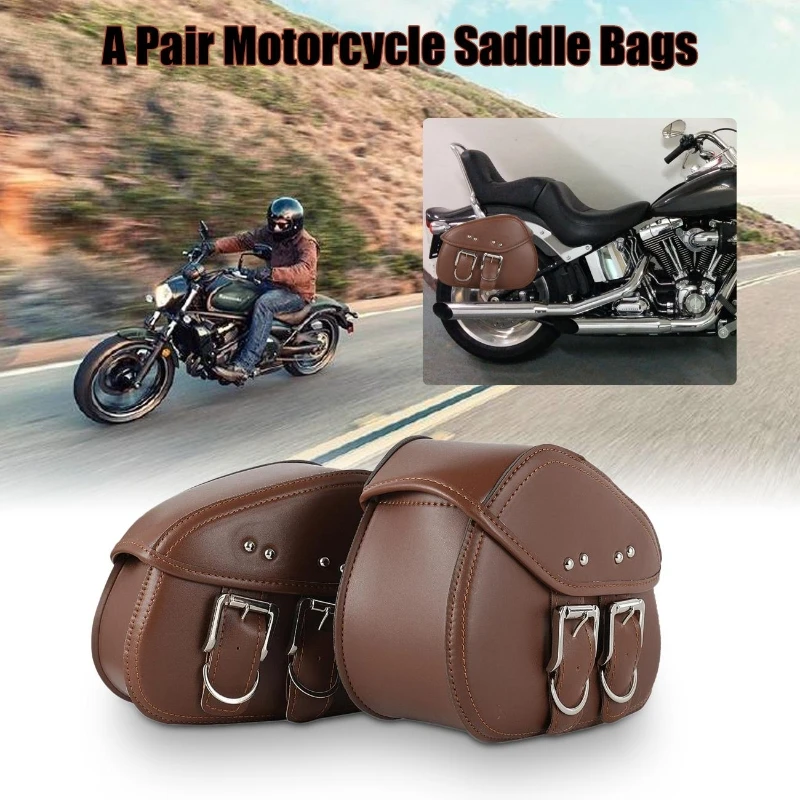 Motorcycle Side Bags Hard Saddlebags Compatible With Honda Shadow 750 Black  Spirit ALH Craftride Air Bags For Honda Civic, image size:800x800
