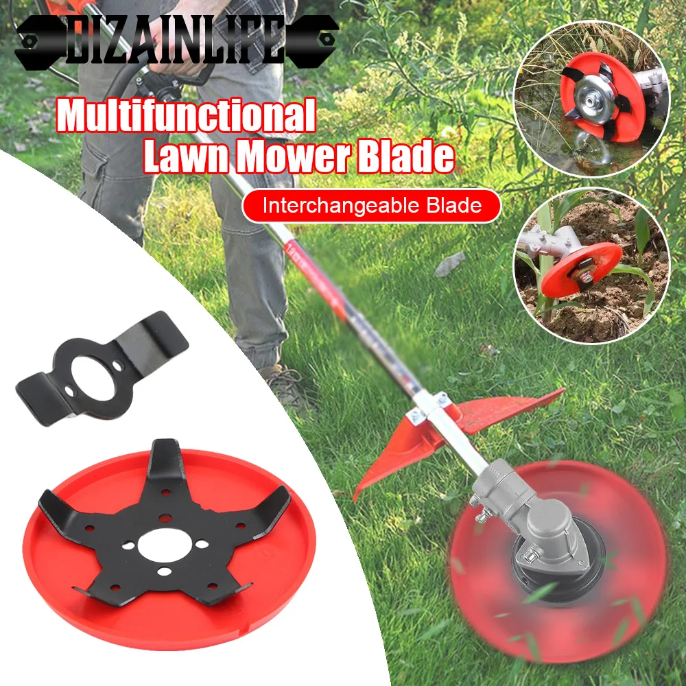 Weed Cutter Blade Trimmer Head Metal Blades Grass Paddy Field Land Lawn ...