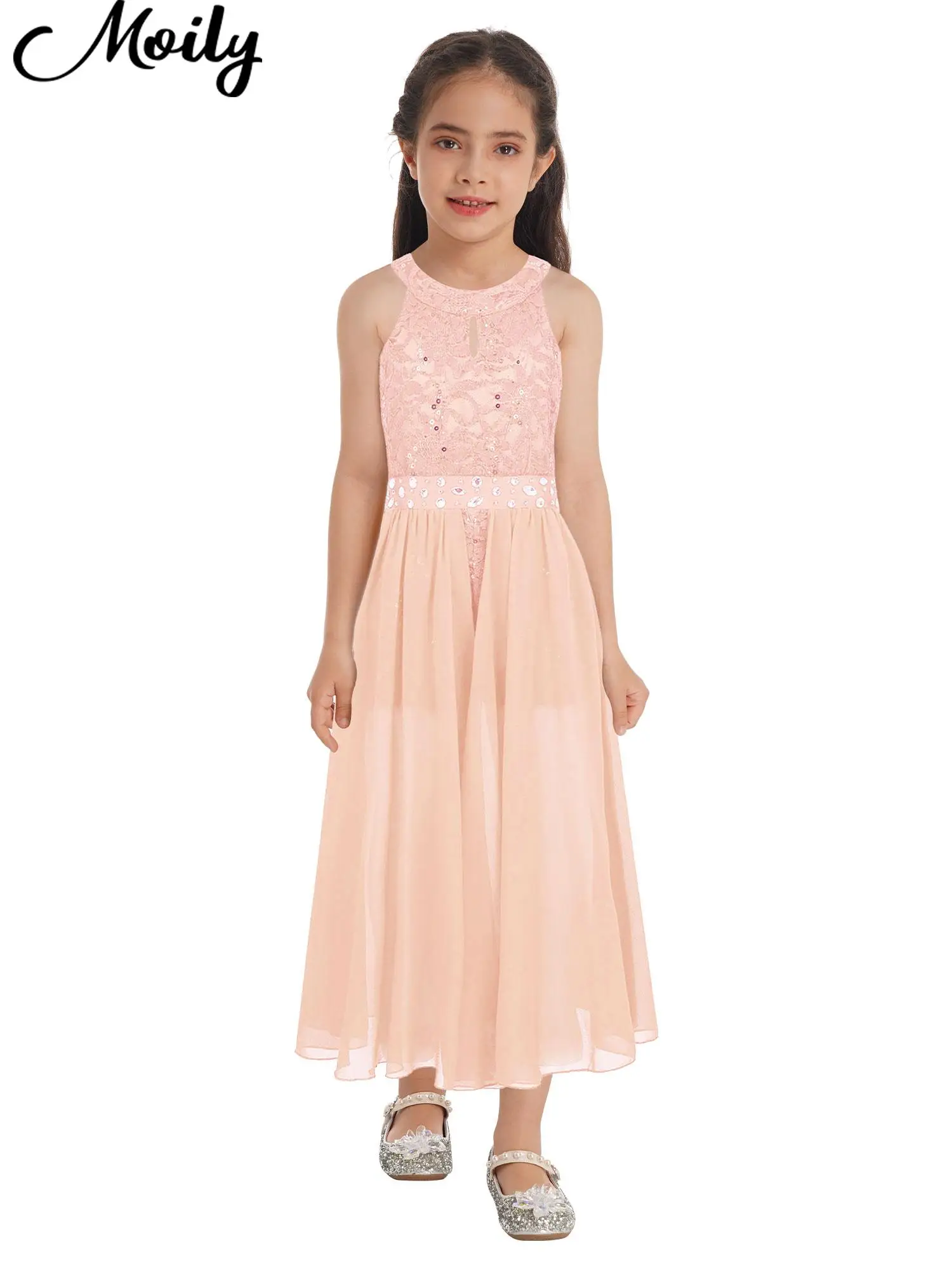 

Kids Girls Floral Lace Dresses Girls Pageant Formal Princess Dresses Flower Tulle Dress Kids Wedding Party Gowns Dress 2023