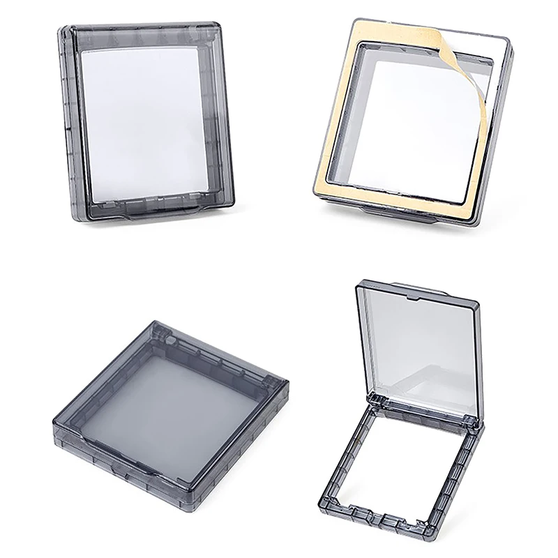 Description Picture 2 of item1pc 86 Type Splashproof Box Self-adhesive Waterproof Socket Protective Cover Switch Socket Cover Bathroom Light Switch Cover