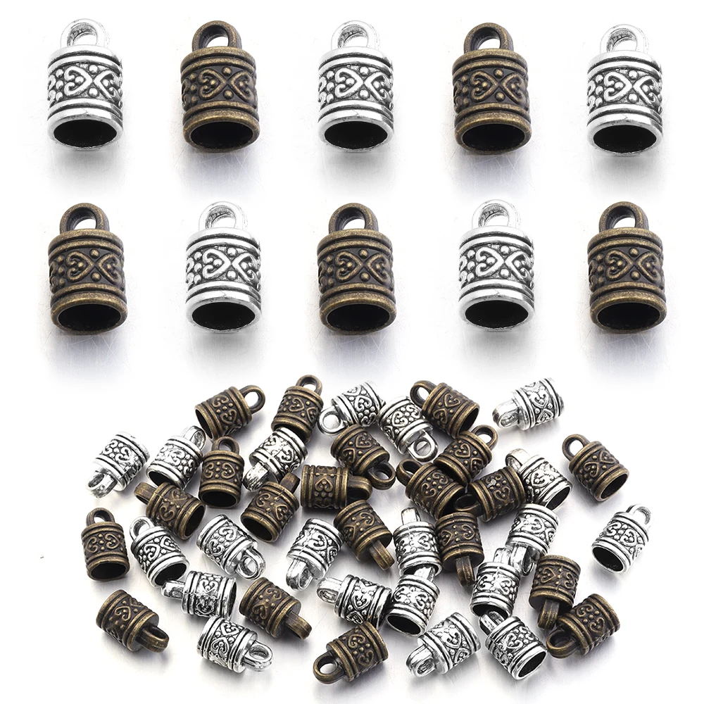 10 pezzi di ciondoli per connettori fatti a mano 32 x 18 mm Argento antico/Bronzo antico Materiale di base per la creazione di gioielli fai da te - Italia