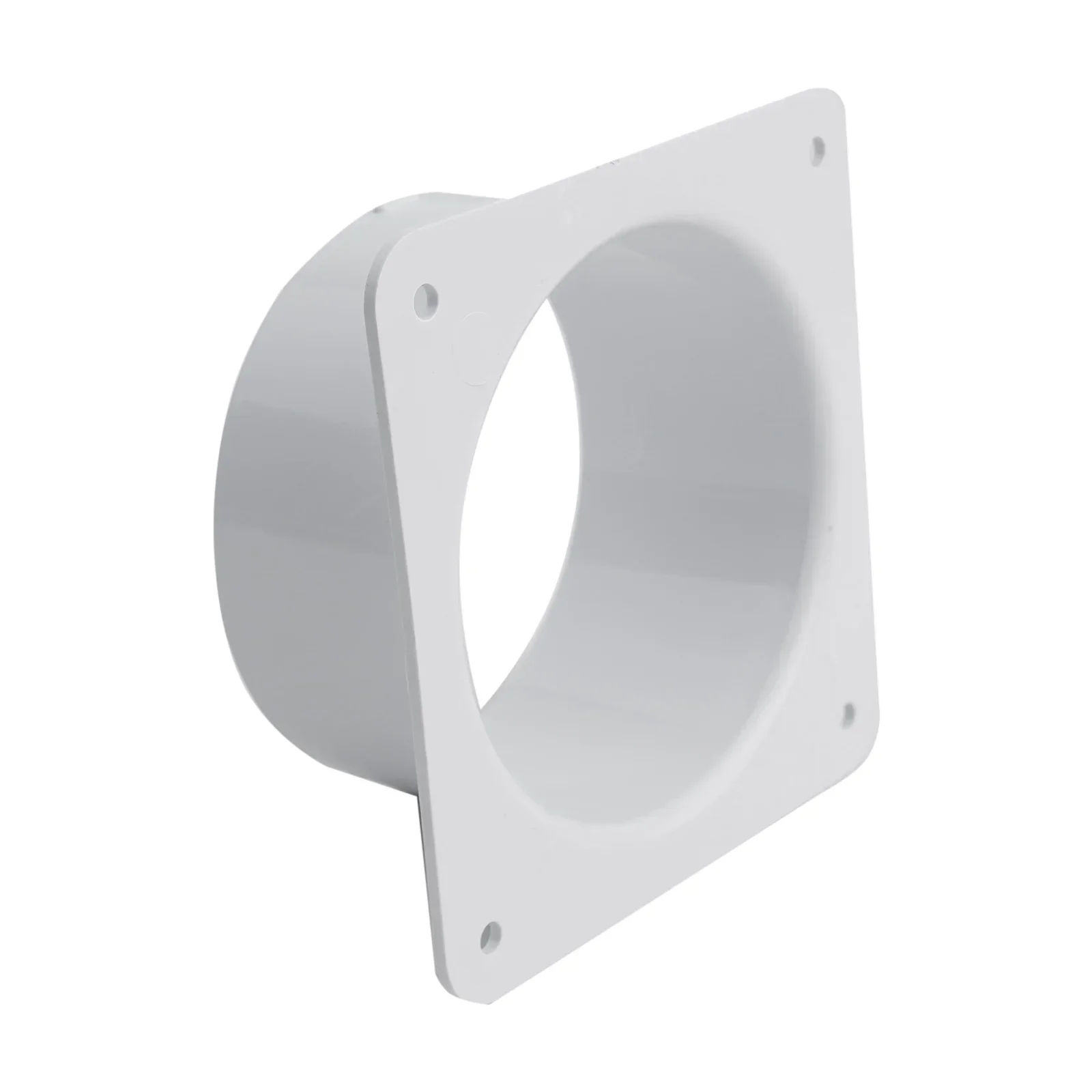 Exhaust Pipe Connector Flange Straight Ventilation Pipe Plastic Air Vent Duct Outlet Adapter Vents Air Conditioning Ducting Tool