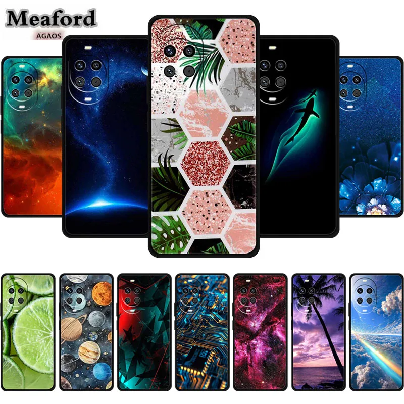 Fashionable Animal Anime TPU Phone Case - Soft Back Cover