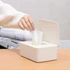 Wet Tissue Box with Lid Dustproof Baby Nappy Wet Tissue Storage Holder Dispenser for Home Car Office Paper Tissue Organizer 2