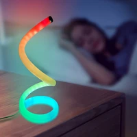 LED Romantic Light, Acrylic Full Light, Spiral RGB Light, USB Power Supply, Button Adjustment, 36 Light Modes, Suitable For Play 1