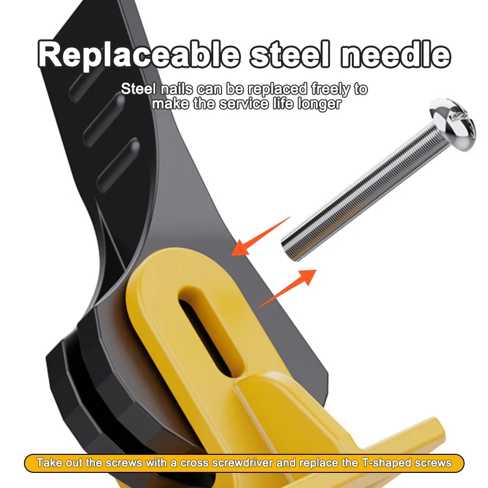 10pcs Tile Leveling System Adjuster Positioning Artifacts Leveler Locator Spacers For Flooring Wall Tile Construction Tools,tile spacers,tile leveling tools