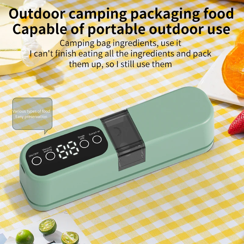 Multi Functional Food Vacuum Sealer For Preservation Packaging