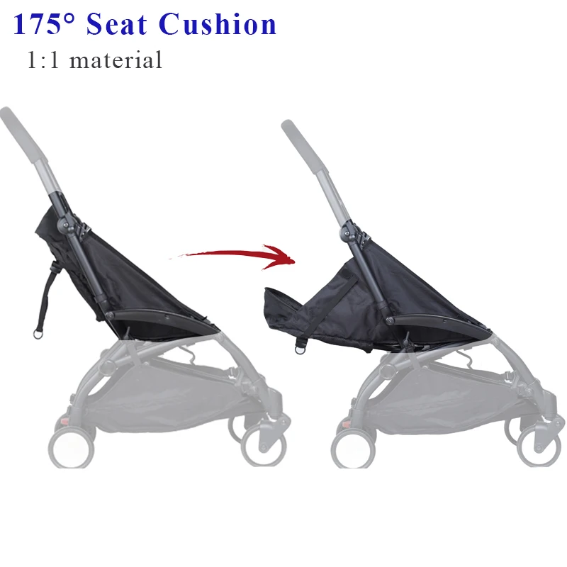 175° Stroller Seat Base Cushions For Yoyo/Yoyo2 Seat Cushion Original Cloth Fabric Baby Stroller Accessories Fit Babytime