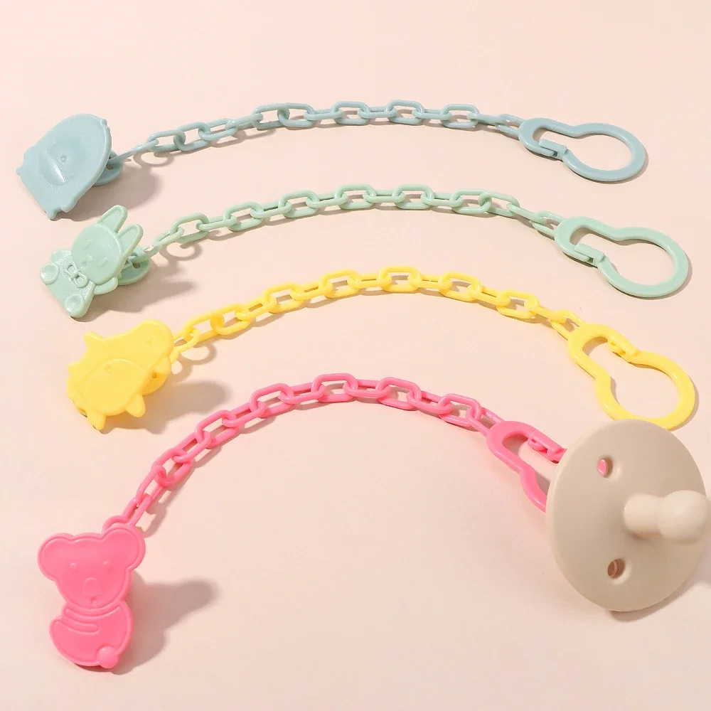 Baby Silicone Pacifier Chain Clip Dummy Nipples Holder Clips Babies Teething Chain Toy pacifier chain pacifier clip pacifier accessories teether clip