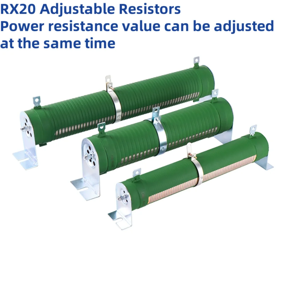 RXG20 RX20 3000W 3500W 3KW 고전력 권선 방전기 리플 조정 가능한 가변 부하 브레이크 저항기 VFD 주파수  인버터-Freehip.co.kr