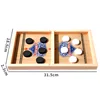 Table Hockey Paced Sling Puck Board Game Fast Sling Puck Winner Party Game Adult Child Family Game Desktop Battle Board Toys 5
