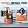 VEVOR Electric Wire Stripping Machine Cable Stripper Peeler 750W 1.5-32mm 10 Channels Acrylic + Aluminum Scrap Copper Recycling 2