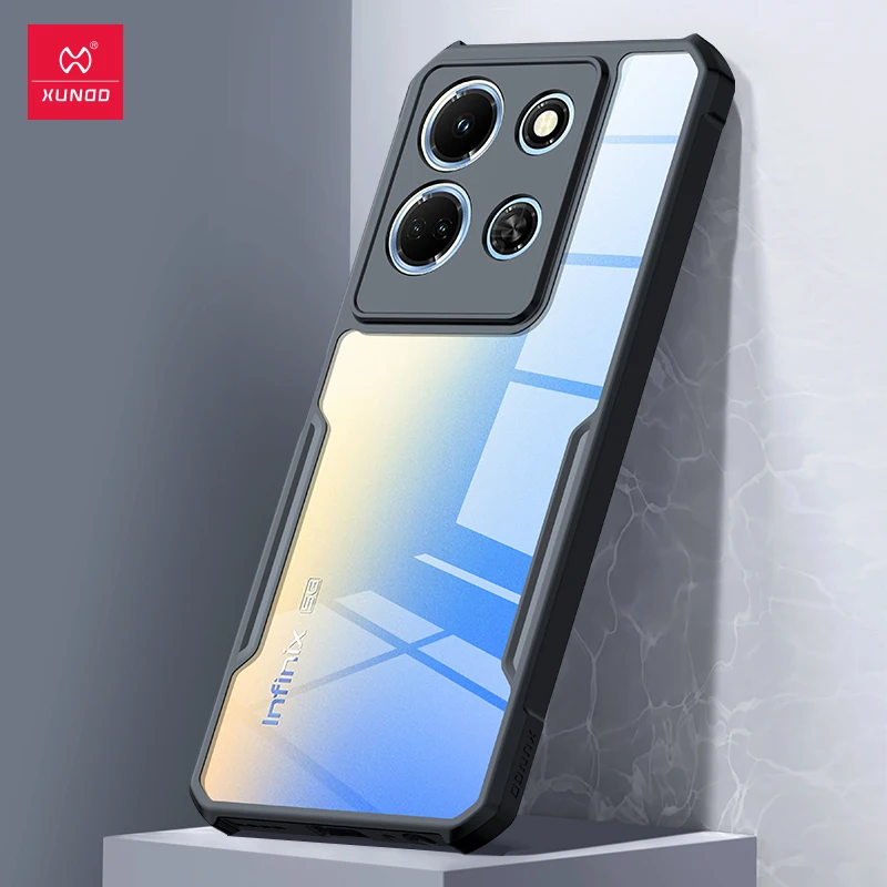 Xundd-Coque Infinix Note 30 VIP fine transparente antichoc pour
