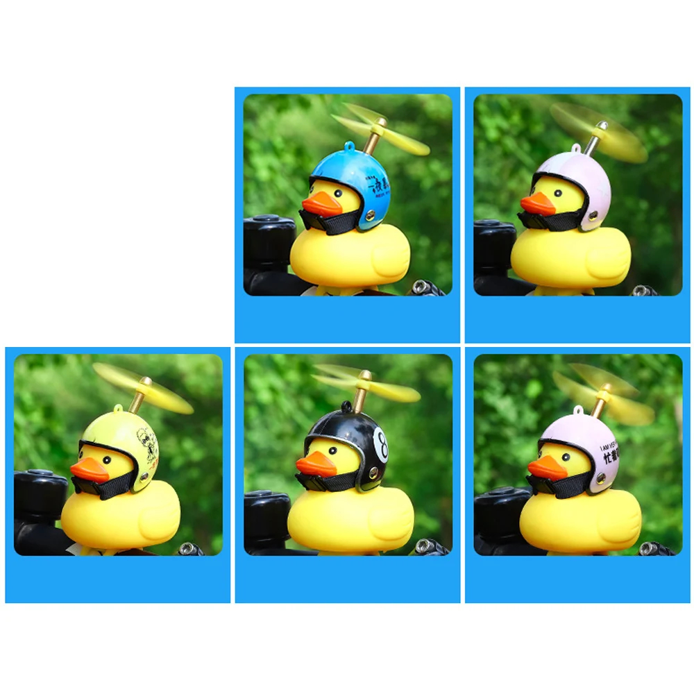 LQIOACU Sonnette Velo Canard, Sonnette Velo Adulte, Klaxon Velo, Jouets De Canard En Caoutchouc