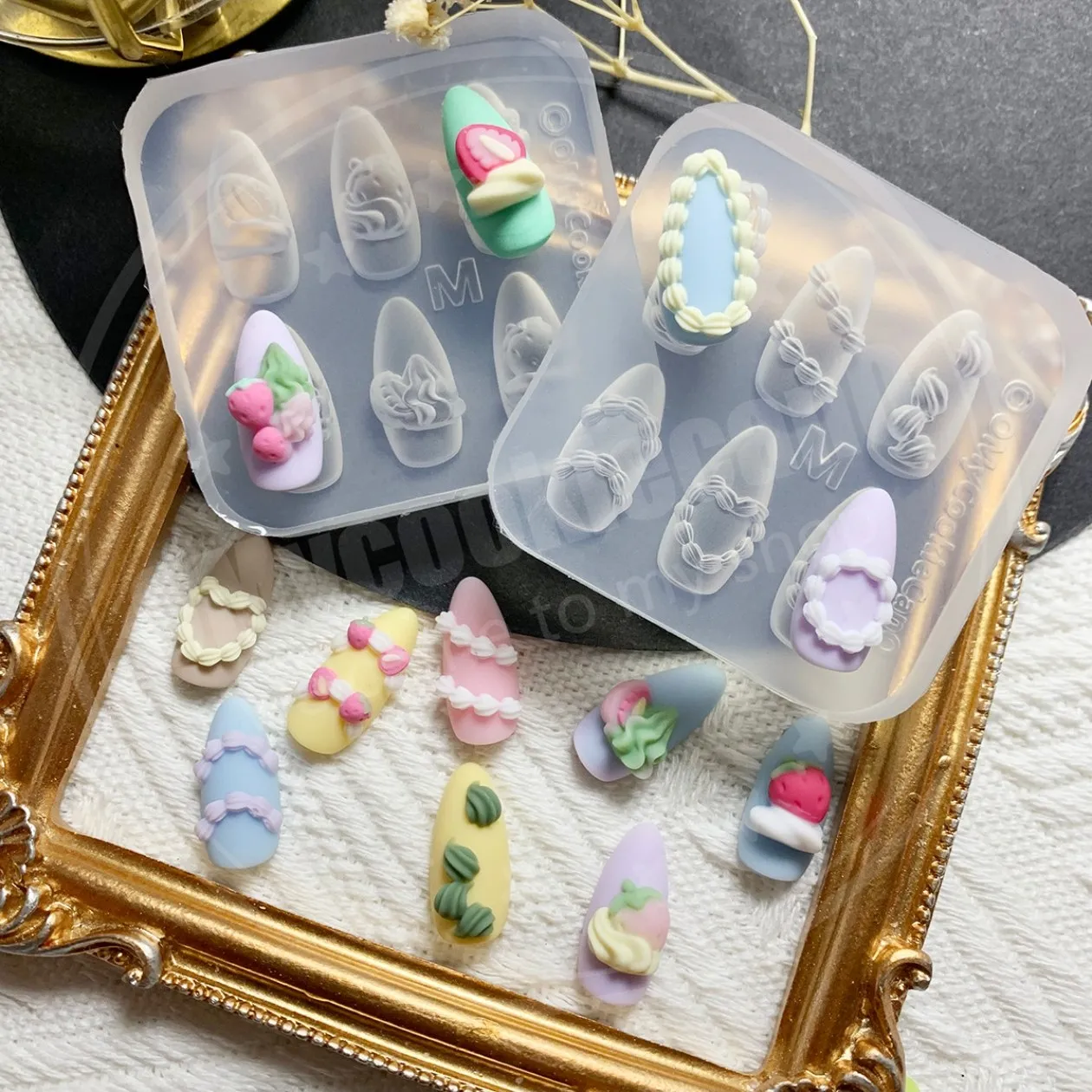 Creatieve Nail Art Resin Mallen Nail Patch Silicone Mold Epoxy Nail Charm Mold Leuke Dierlijke Plant Bloem Hart Letter Nagel Decoratie Mal - België Creatieve Nail Art Resin Mallen Nail Patch Silicone Mold Epoxy Nail Charm Mold Leuke Dierlijke Plant Bloem Hart Letter Nagel Decoratie Mal - België