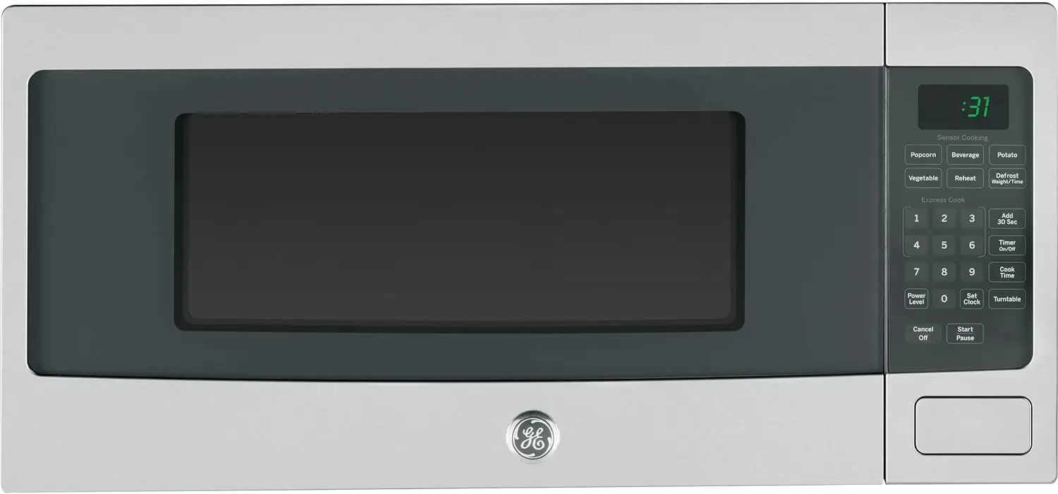 Profile PEM31SFSS Countertop Microwave This Countertop Microwave Oven Is Built-in Capable with A Sleek Matching Trim Kit