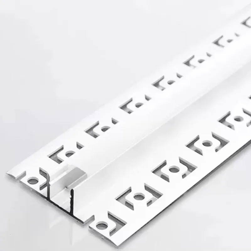10M Lace Edge LED Aluminum Profile With High Quality LED Strip Black Silver