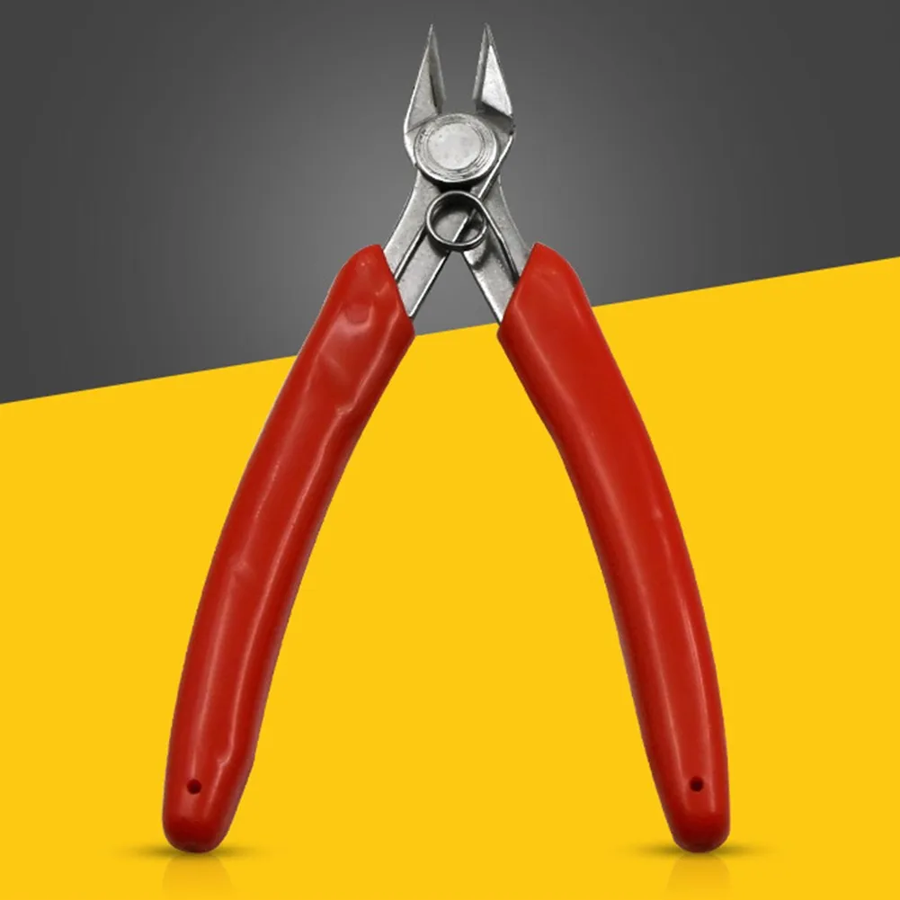 

Stainless Steel Cable Cutter Cutting Plier Hand Tools Nipper Pliers 1* Anti-slip Diagonal For Jewelry Processing