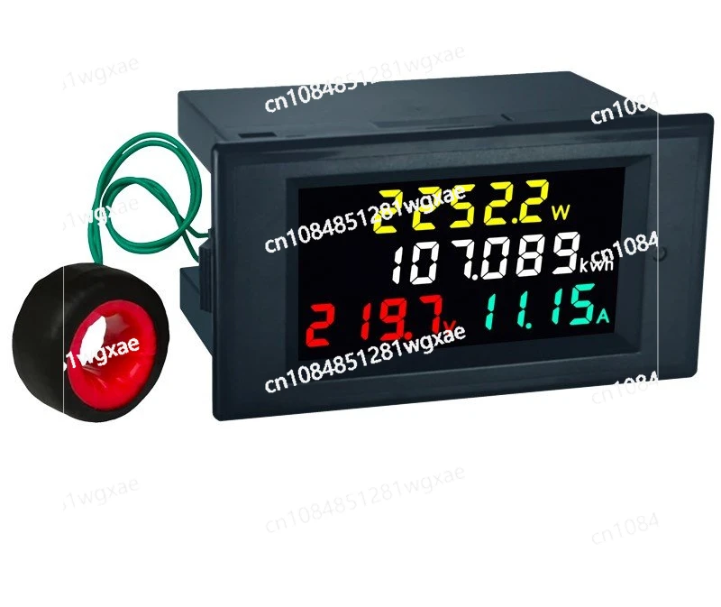 

Voltage Meter AC Power Meter DROK AC 80-300V 100A Voltage Color LCD Display Screen Digital Voltage Battery Multimeter