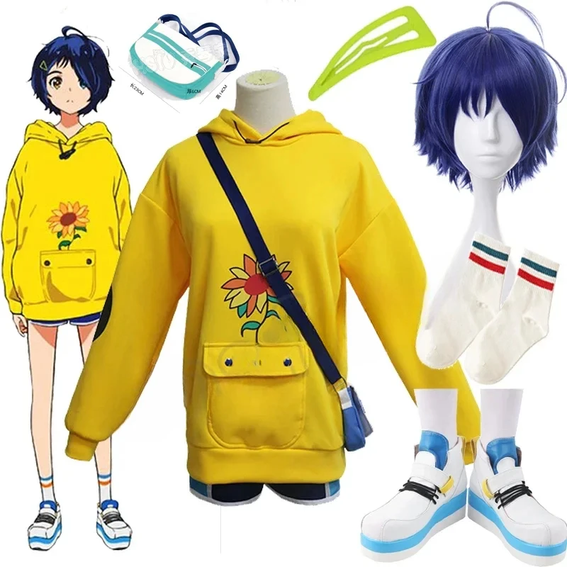 

Пуловер с капюшоном и принтом, желтый свитшот, унисекс