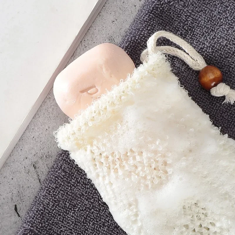 Pochette à Savon 5 Pièces, Sac à Savon Exfoliant E... – Grandado