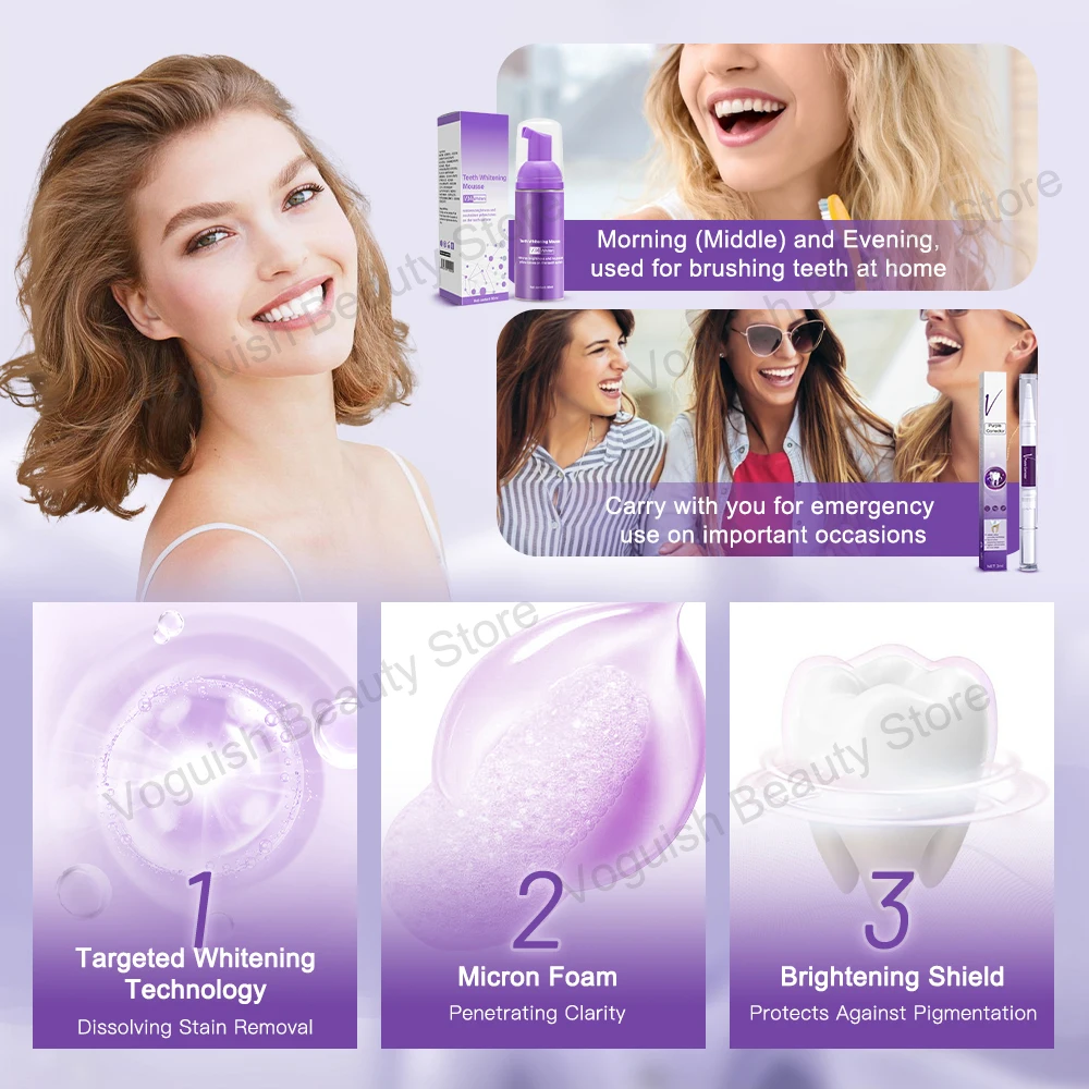 Рисунок 6 - Мусс для отбеливания зубов и ухода