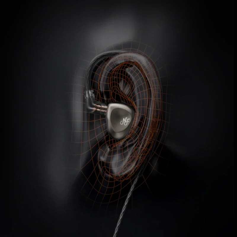 NF Audio RA15 Earphones 1DD Dynamic Driver In-Ear Headphones Hi-Fi Audio IEMs dual Magnetic Circuit Double Cavity Hidizs