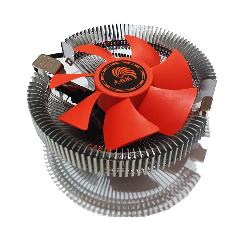 Dissipador de Alumínio para Computador Desktop pc Cooler Cpu Fan no Led Atualizado Lga 1150 1155 1156 1366 2011 1700 - Imagem 4