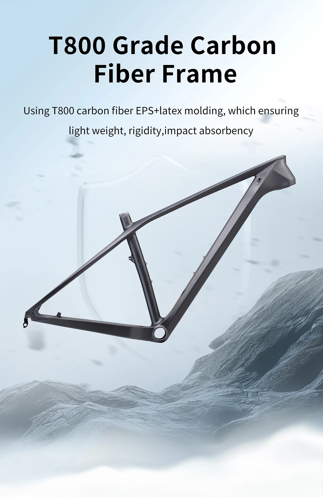 SAVA DECK2.0 Bicicleta de montaña con estructura de carbono de 29 pulgadas, bicicleta de montaña para adultos, 29 pulgadas, cuadro de carbono 15/17/19 con SHIMANO 18S