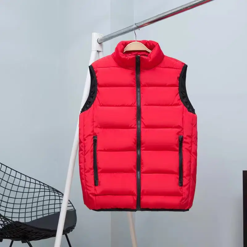 Custom Your Logo Spring Autumn Jackets Coats Ultra Light Sleeveless Jackets Coats Portable Casual Waistcoat for Men and Women