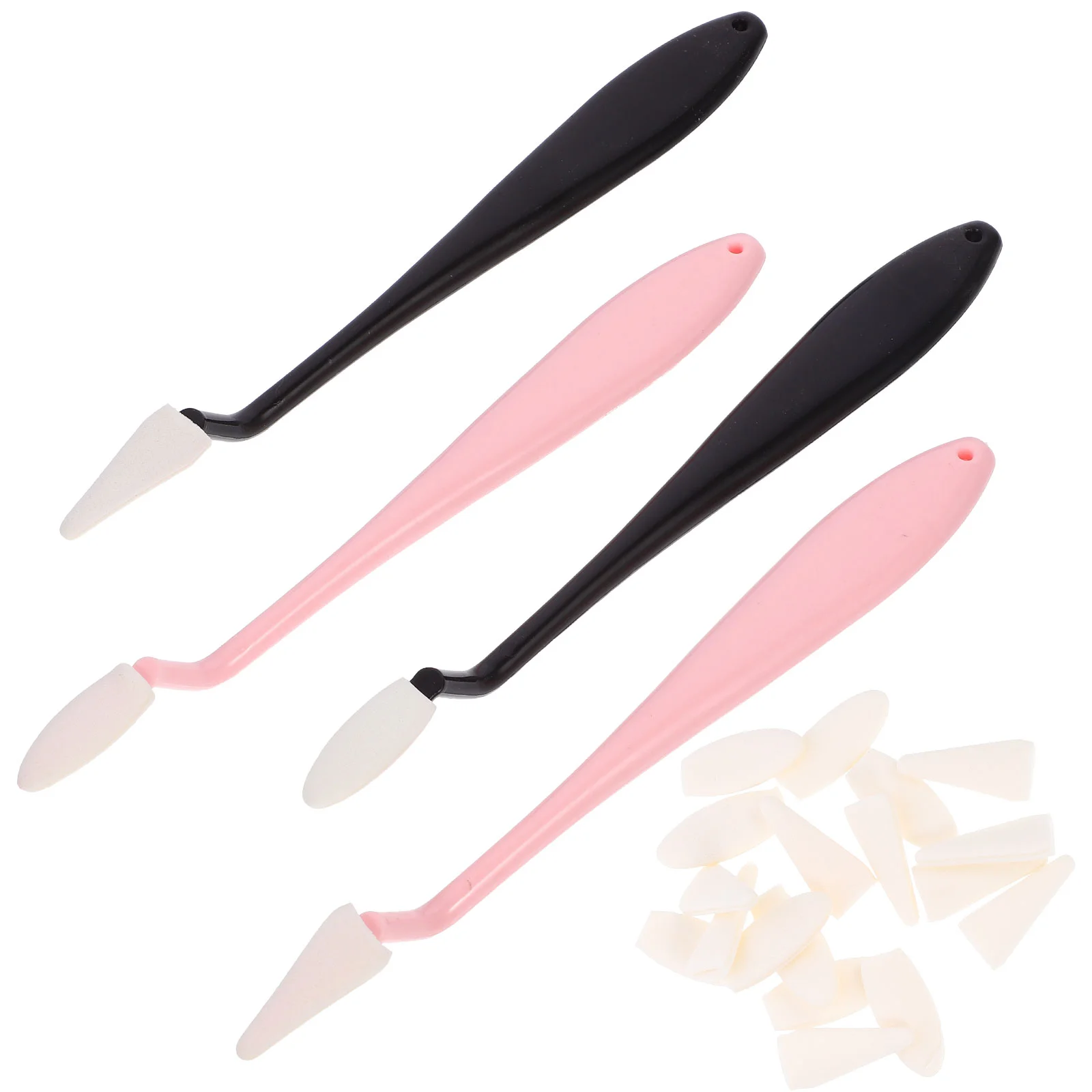 4pcs Sketch Sponge Wiper Blender Set Students Sketching Drawing Clean Tools sketch eraser sketching tools smudge drawing supplies blooming wiper heads abs replace