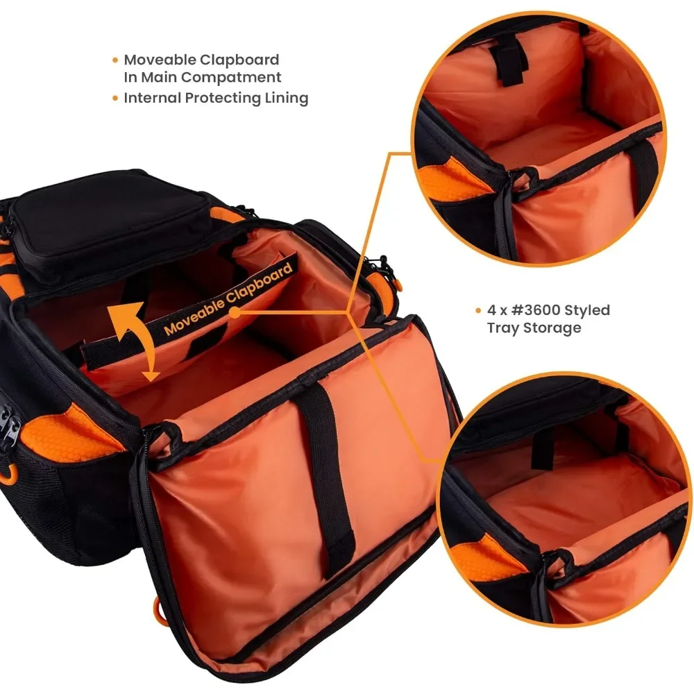 Waterproof Fishing Tackle Backpac 4