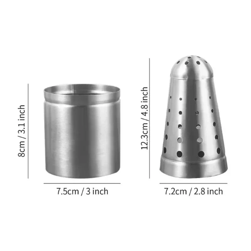 Stainlness Steel Roasting Grill Stand Removable Outdoor BBQ Tool Chicken Roaster Rack Non-stick Grilled Chicken Plate Party LIJI