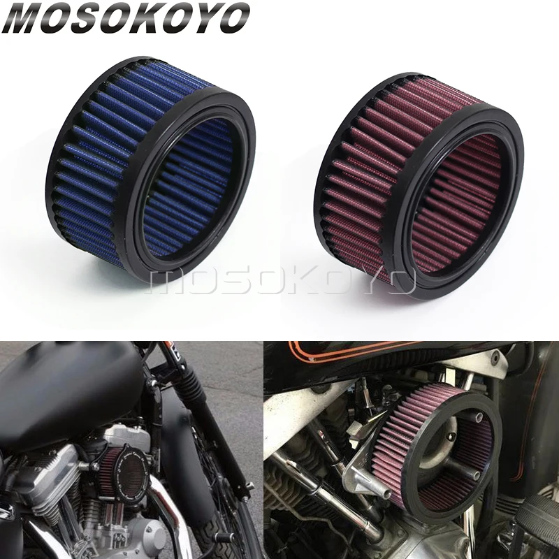 MotorcycleUniversalReplacementAirCleanerIntakeFilterForHarley