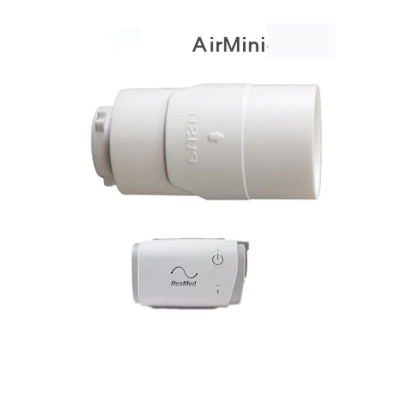 CPAP Medical Resmed Mini Portable Respirator Hose Connector Converter Universal Respirator Pipeline Adapter Nasal Mask Accessory