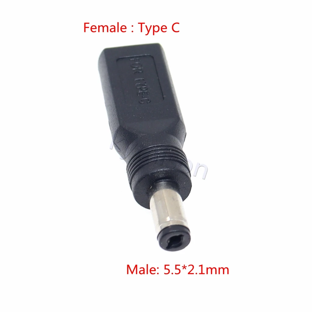 รูปสินค้า อะแดปเตอร์ชาร์จ USB-C 5.5x2.1mm ชาร์จไฟได้ทุกที่
