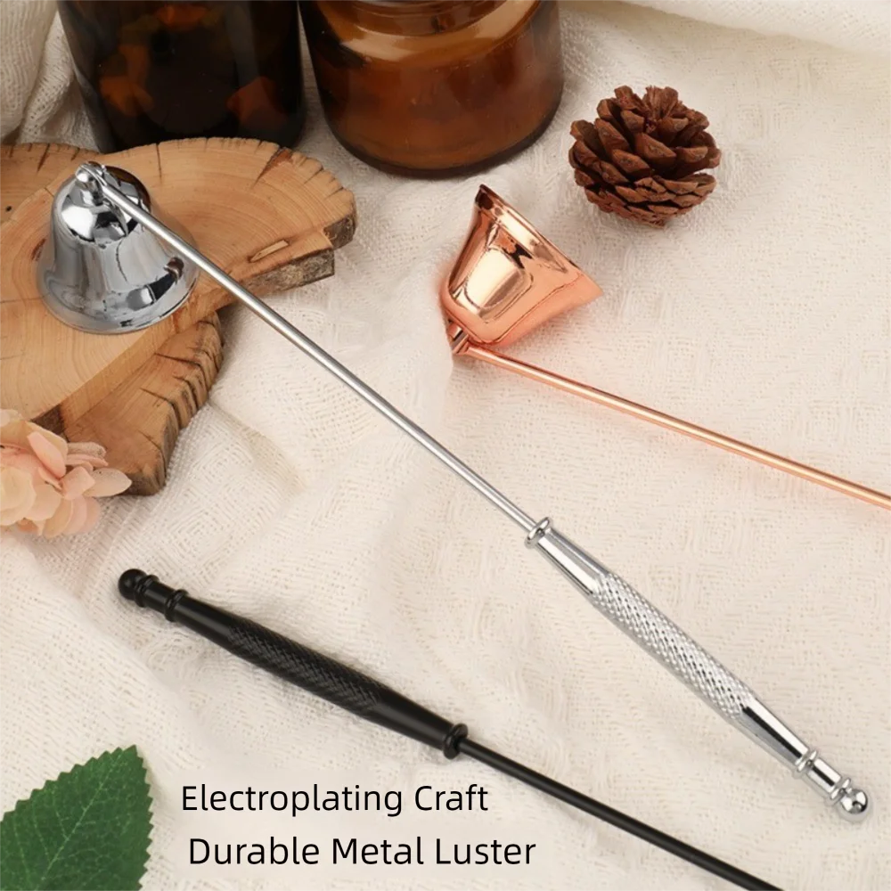 Stainless Steel Candle Extinguisher with Long Handle for Home Decor