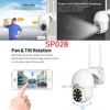 SriHome SP028 2MP SH052 5MP PTZ WiFi Camera Ai Auto Tracking Outdoor IP Camera 2-Way Audio Color Night Vision CCTV Surveillance 4