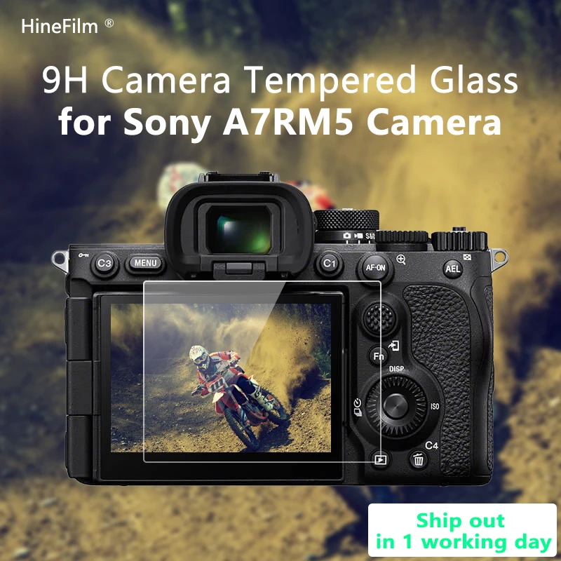 A7Rm5 A7Rv Camera Glass 9H Durezza Vetro Temperato Pellicola Salvaschermo Ultra Sottile Per Fotocamera Sony Ilce-7Rm5