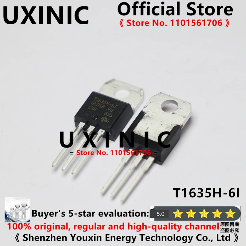 

UXINIC, новинка 100% года, импортная оригинальная фотосессия, Triac 16 А 220 В