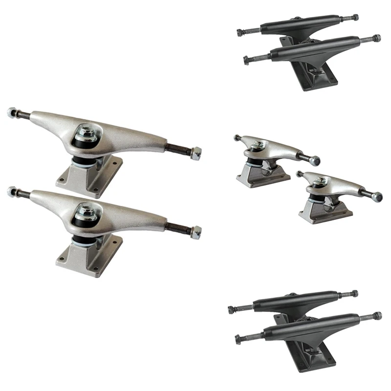 

2 Pcs Adult Skateboard Truck For Longboard Truck Bridge Aluminium Alloy Truck Bracket Parts