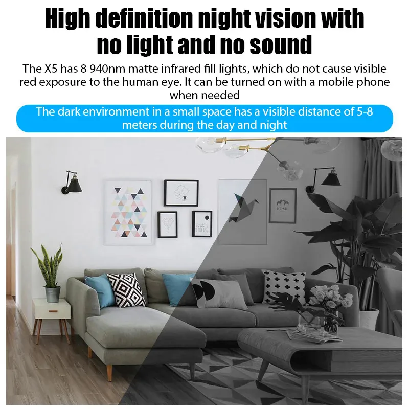 Xiaomi Mini1080P HD Camera WiFi Wireless Night Vision Motion Detection Video Camera Home Security Camcorder Audio Video Recorder security camera mini digital camera mini camera