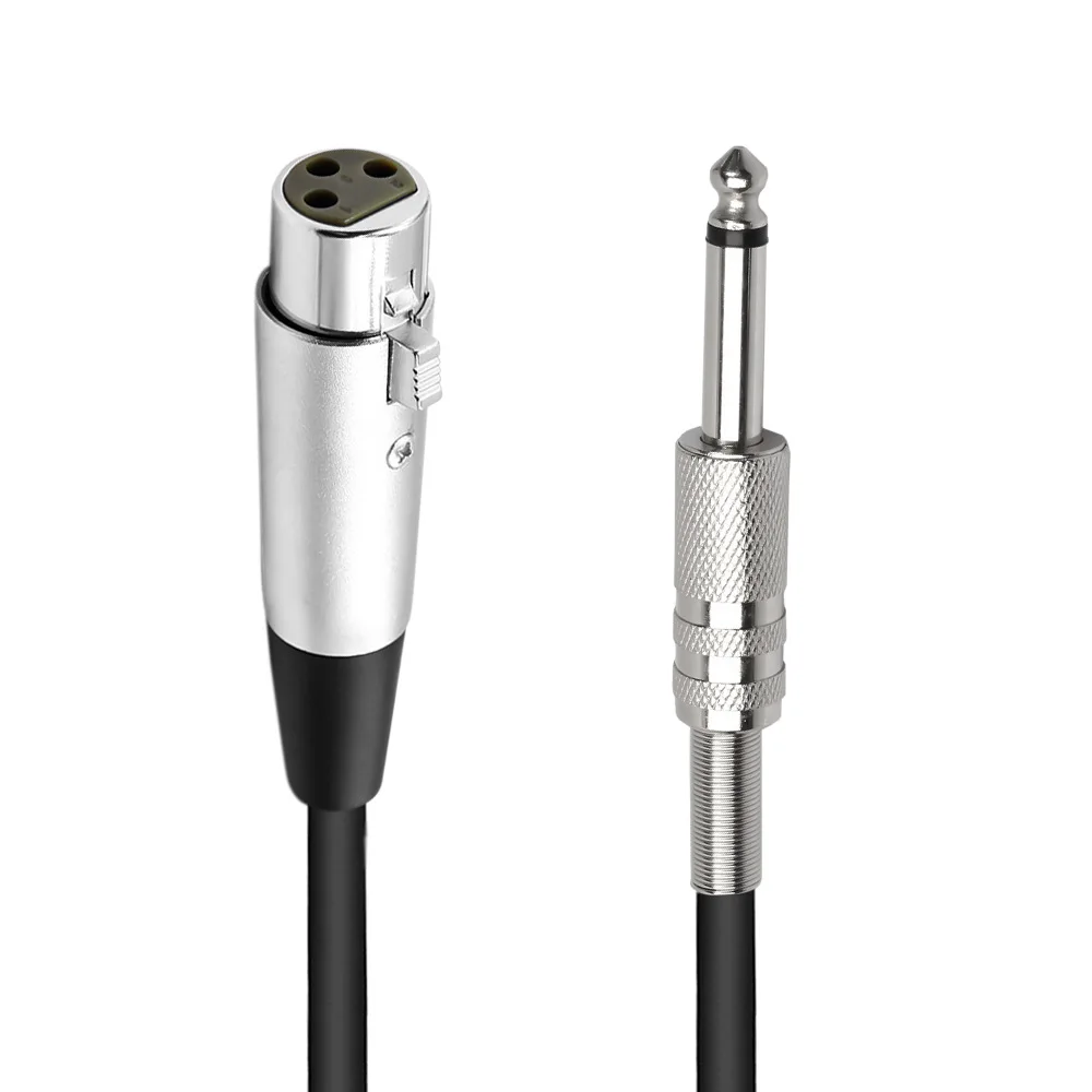Jack Jack Jack 6.5 mm Macho para Xlr Fêmea Microfone Cabo de 4.5 Metros Microfone Cabo de Áudio Xlr 1 - Image 4