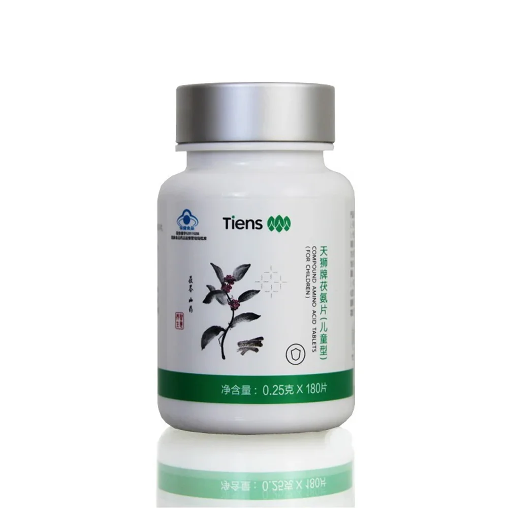 

Составные таблетки Аминовой кислоты CN Health tien Tianshi (Детский Тип) 0,25 г * 180 таблетки