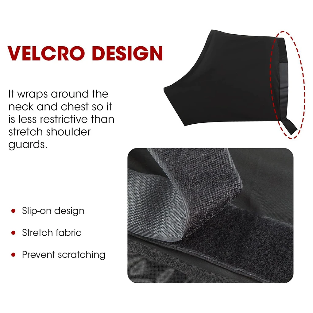 Horse Shoulder Guard Protection Anti Rub Bib Lightweight Horse Chest Saver Cover Ventilated Guard Breathable Belly Equipment