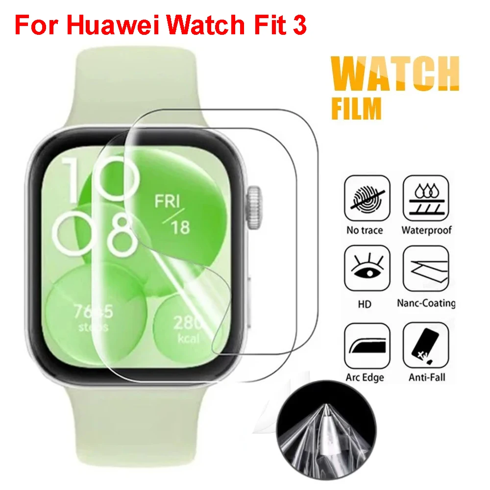 Hydrogel Film HD Soft Anti-Scratch Screen Protector - Premium Smartwatch Accessory
