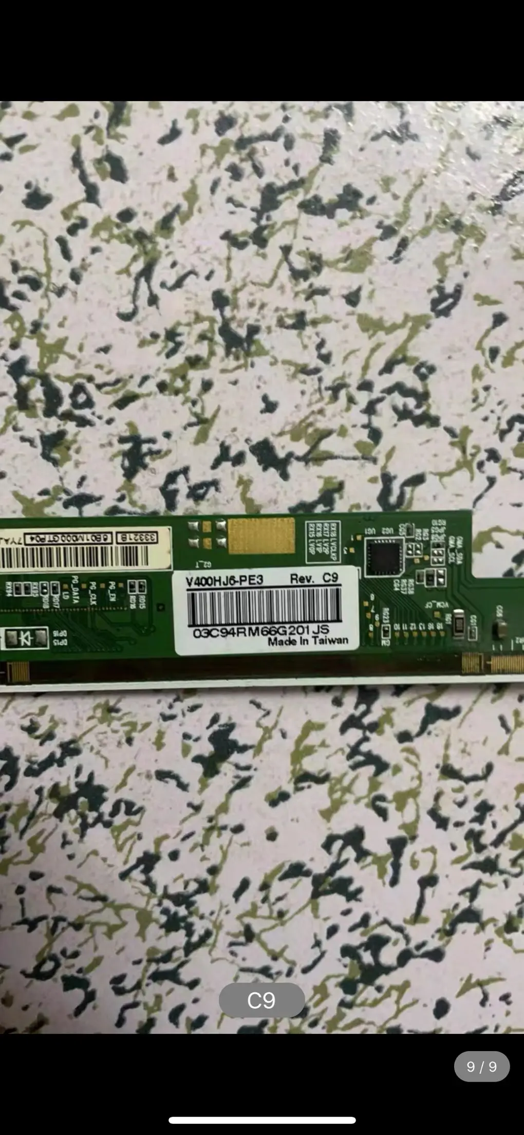2pcs lote v400hj6 pe1 revc1 c2 c3 c4 c5 c6 c7 c8 c9 varias versoes 01
